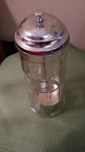VTG Retro Style Gemco Soda Fountain Straw Jar Holder Dispenser