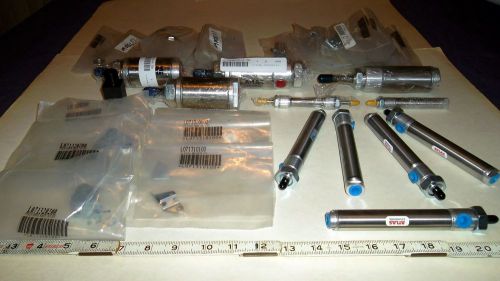 ATLAS CYLINDERS AND ACCESSORIES LARGE LOT CONSISTING OF 37 PIECES TOTAL