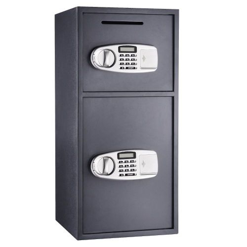 Business Digital Safe Security Storage Electronic Gun Lock Box Deposit Office