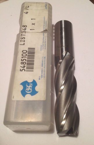 1&#034; x 1&#034; x 3&#034; x 5 1/2&#034; end mill 4 flute osg 5485100 for sale