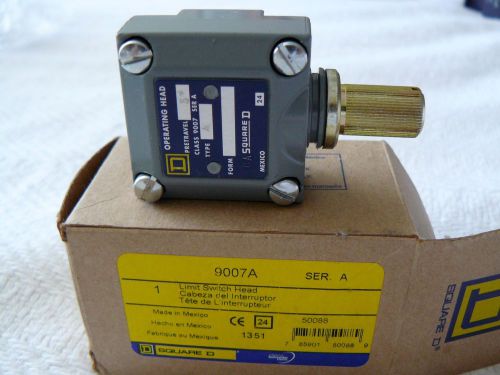 NEW SQUARE D 9007-A 9007A LIMIT SWITCH OPERATING HEAD