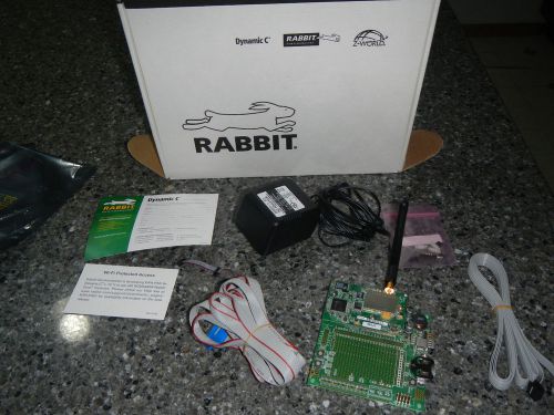 Rabbit Z-World Digi Int. RMC4400W C microcontroller wifi development kit