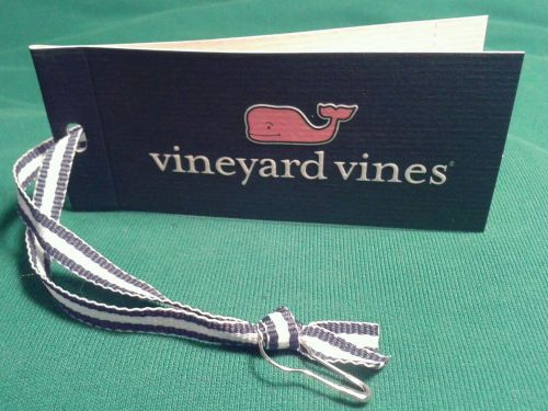 60 Vineyard Vines Garment Tags Ribbons &amp; Pins-Industry Salvage for Repurpose