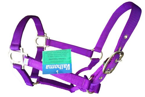 Valhoma Yearling - Purple -Nylon Halter 300-500 lb