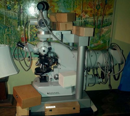 Zeiss universal microscope photometer fluorescence polarizing phase contrast !! for sale
