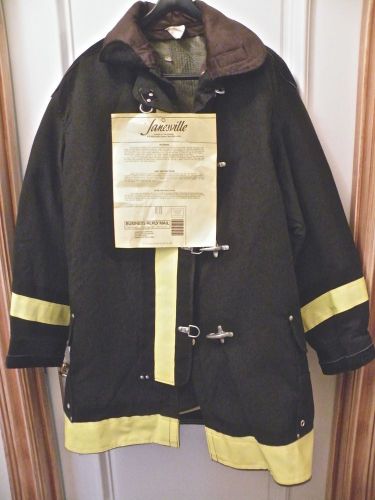 JANESVILLE, LION APPAREL NX2000 FIREFIGHTER COAT SIZE XL