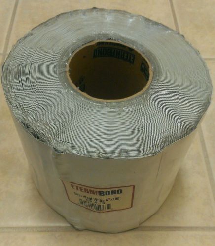 6&#034;x 100&#039; white eternabond superseal rv roof and leak repair tape -free priority for sale
