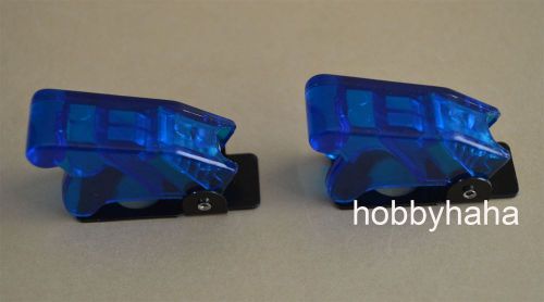 5pcs blue Switch security transparent cover  /Suitable for toggle switch