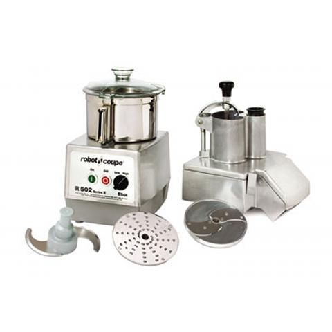 Robot coupe r502 series e food processor vegetable prep &amp; vertical cutter-mixer for sale