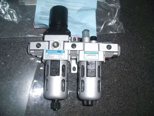Janatics frclm1 air filter regulator and lubricator   new   a5 for sale