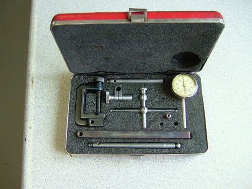 STARRETT No. 196 Universal Back Plunger Set with DIAL TEST INDICATOR