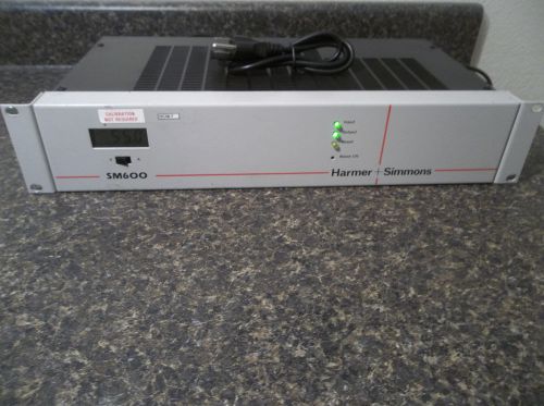 Harmer &amp;  simmons sm600 - 50 -12  with rack mounts  sno: 586151 for sale