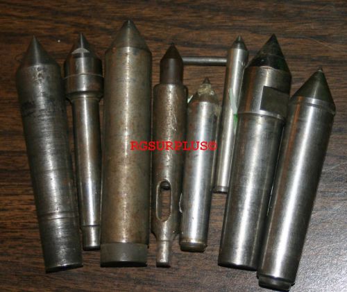 Lot of lathe dead centers for sale