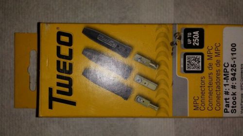 &#034;2&#034; TWECO PROFESSIONAL 1 MPC   MALE female  MPC CABLE CONNECTORS welding welder