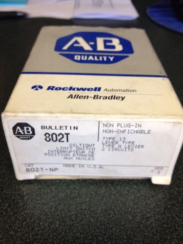 Allen Bradley 802T-NP Oil Right Limit Switch