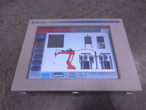 Used allen bradley 6181p-15tp2kh  versaview 1500p touch panel workstation db for sale