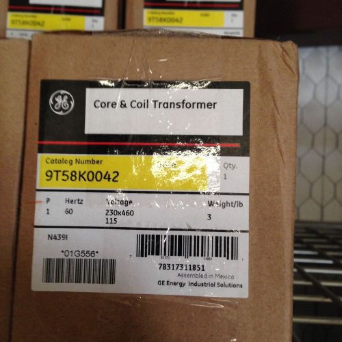 .100 kva control transformer ge 9t58r0044 for sale