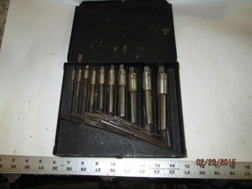 Machinist tools lathe mill walton tap extractor set in metal case and extras for sale