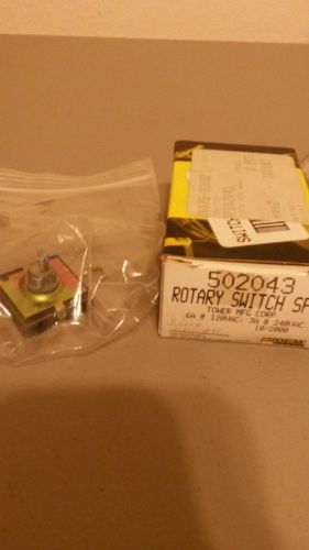 502043 ROTARY SWITCH SPDT