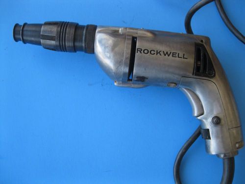 Vintage rockwell no 12 heavy duty electric screwdriver model 705 1 tools for sale