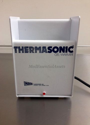 Parker 3 bottle led 120v thermasonic ultrasound gel &amp; lotion warmer 82-03 lab for sale