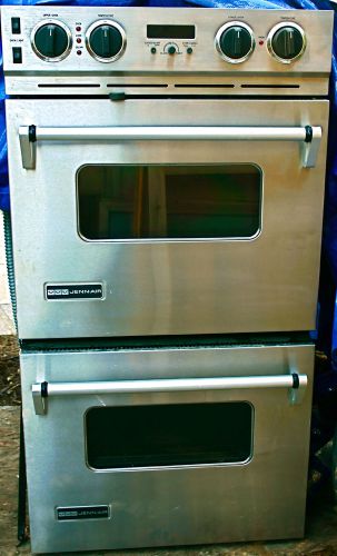 Jenn-air double oven stainless steel vg+ cond. cost $3,900 l.a,calif. pu/del. for sale