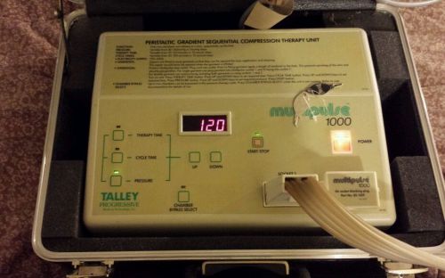 TALLEY Multipulse 1000 Peristaltic Gradient Sequential Compression Therapy Unit