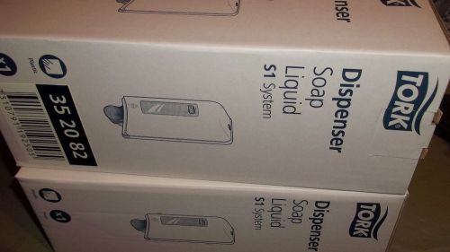 Lot of 4 Tork Liquid Soap Dispenser S1 System New In Box With Manual Black