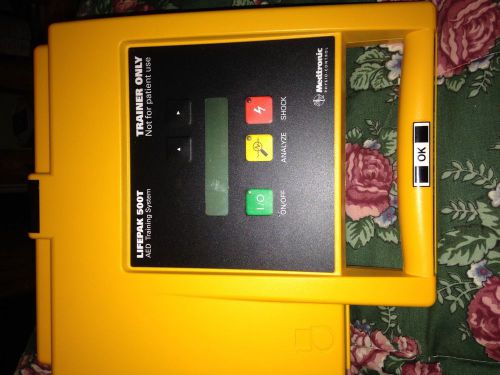 medtronic lifepak 500t AED training system