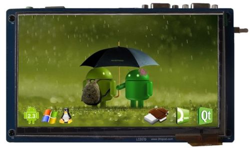 SAMSUNG x210 S5PV210 ARM Cortex A8 Development Board + 7.0&#034; TFT Touch LCD