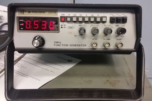Bk precision 3011a 2 mhz function generator cracked casing for sale