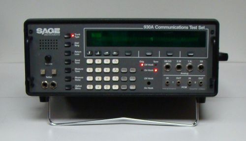 Sage 930A CommunicationsTest Set T1 telecom