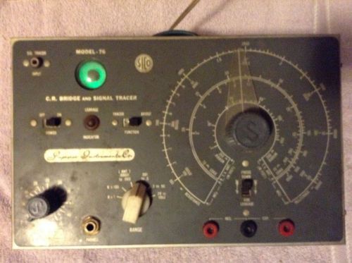 C.R. Bridge And Signal Tracer Model-76 Ham Radio Equipment  Tool