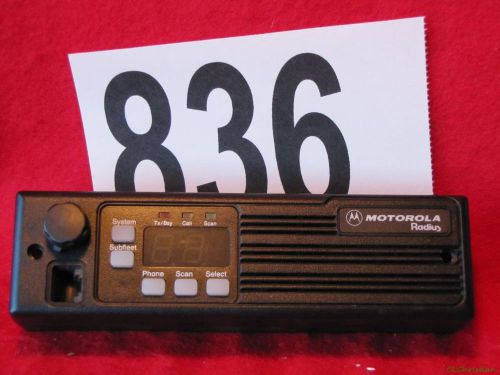 Motorola radius mobile radio control head ~ #836 for sale