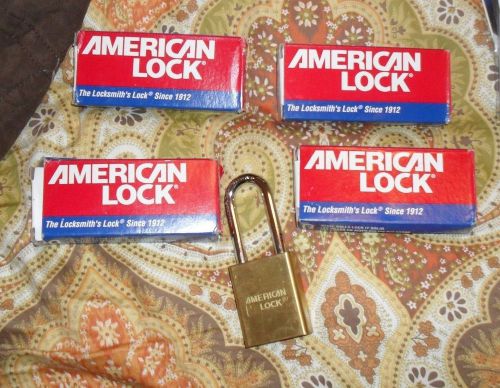 Lot of 5 american lock a3561wo padlock 1-3/4&#034; ic core case for sale