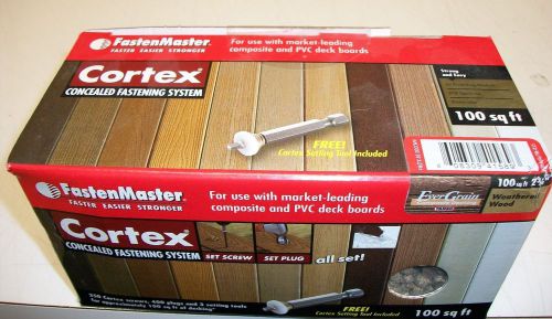 Fastenmaster cortex concealed screws for evergrain weathered wood - 100 sq.ft. for sale