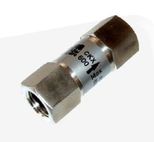 Mtm hydro 6000 psi stainless steel check valve 1/4&#034; mpt x mpt (male) 20.0013 for sale