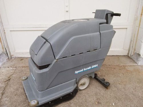 Nobles tennant speed scrub 2001 ss2001 walk behind scrubber for sale
