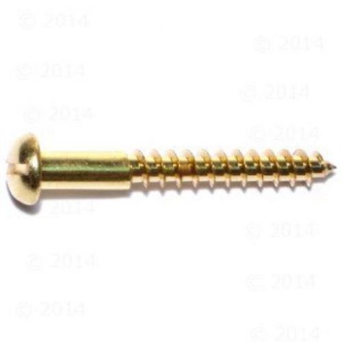 Hard-to-find fastener 014973132538 14-inch x 2-inch slotted round wood screws  1 for sale