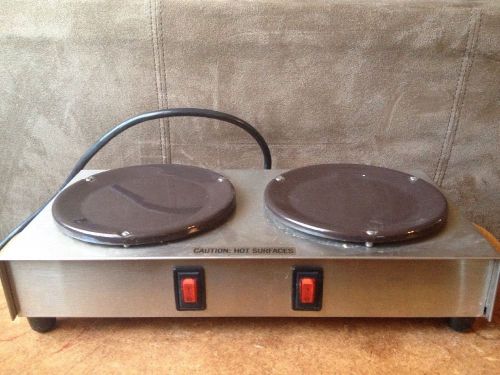 Vintage New Horizions Coffee Brewer 2 pot Warmer Hot Plate Automatic Commercial