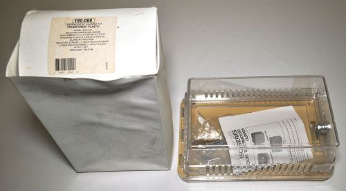 Robertshaw 190-068 Thermostat Guard Kit w/ Key Clear Plastic Ivory Base BTG-UK1