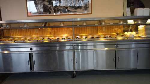 Hot buffet table for sale
