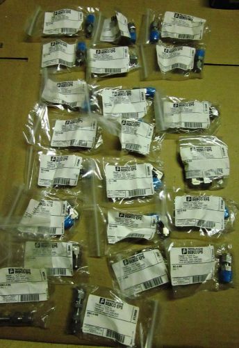 PEPPERL FUCHS STAINLESS STEEL FITTINGS 13 - NC-4-SS, 10 - SC-4-SS, 2 - EBC-4-44