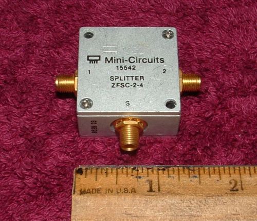 Mini-circuits model zfsc-2-4 rf microwave 2-way power splitter divider for sale