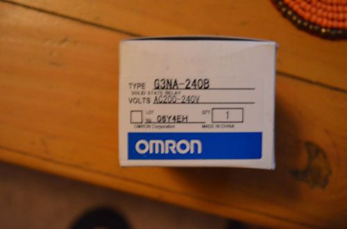 Omron Solid State Relay G3NA-240B, Input 200-240 Vac