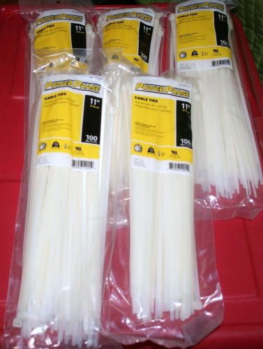 500 Power Phase Cable Tie&#039;s 11&#034;