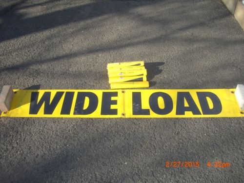 Wide Load Banner Qty 10