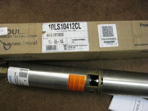 Goulds 10LS Series  4&#034; Jet &amp; Submersible Water Well Pump 1HP 1/60/230