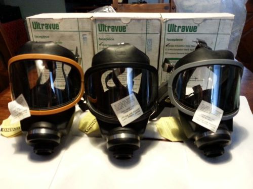 respirator MSA ultravue gas mask respirator BEST PRICE lot of 3