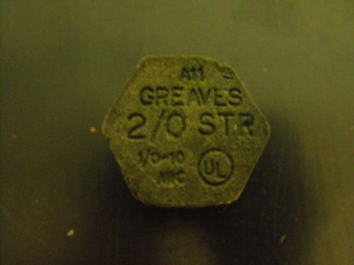 Greaves 2/0 str , a-11 1/0 - 10 awg for sale